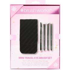 Vitamins Makeup Brushes Brushworks Mini Travel Eye Brush Set
