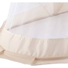 Beige Canopys Kid's Room canopy Baby Bed Net Crib Tent Full Cover