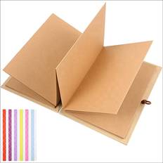 Scrapbook Albums Maxpower Kraft Paper Vintage Accordion Album