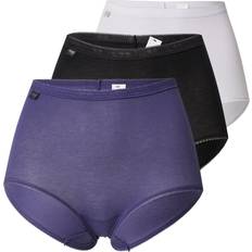 Sloggi Hög midja Trosor Sloggi Hipster Basic Plus Maxi Colored - Black/Blue
