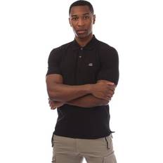 CP COMPANY Polo Shirts CP COMPANY Men's Stretch Piquet Logo Polo Shirt - Black