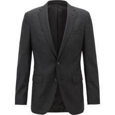 HUGO BOSS Wool Blazers HUGO BOSS Mens Novan6 Blazer 36r - Black