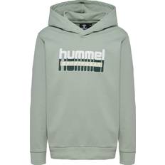 Elastane Hoodies Children's Clothing Hummel Child Hoodie - Vert