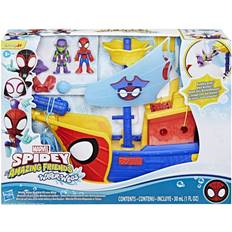 Hasbro Marvel Spidey & His Amazing Friends Water-Webs Webs Ahoy Bubble Pirate Ship