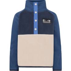 Didriksons Blåa Fleecekläder Didriksons Half Button Halvknapp Jumper - Beige