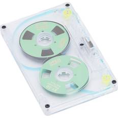 Cassettes Green Blank Cassette Tape 10x6.5cm Low Noise