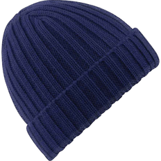 Natural Beanies Beechfield Chunky Ribbed Beanie Soft Acrylic Knitted Ski Hat