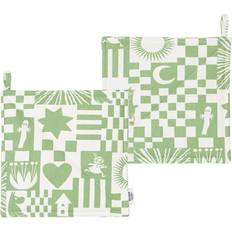 Arabia Moomin Pot Holders Green (22x22cm)