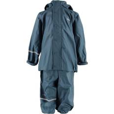 Avtagbar luva Regnställ CeLaVi Basic Regnset - Iceblue (1145-717)