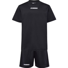 Piger - Polyester Øvrige sæt Hummel Træningssæt hmlMulti PL Set Kids Sort