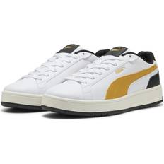 Syntet - Vuxen Sneakers Puma Court Classico Sneakers Unisex - White/Archive Gold/Black