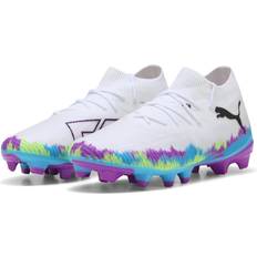 Puma Future 8 Match FG AG Football Boots - White/Grön/Blå/Lila