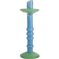 Gröna Ljusstakar Byon Lara L 32 cm Ljusblå/Mintgrön Ljusstake 32cm