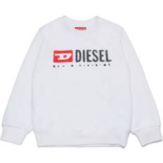 Drenge - Hvid Striktrøjer Diesel Toddler Boy Sweatshirt White
