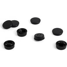 Svarta Bordsben Hay Facet Cabinet Fötter Och Hjul 4-Pack Black Bordsben