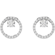 Swarovski Silver Earrings Swarovski Constella Stud Earrings - Silver/Transparent