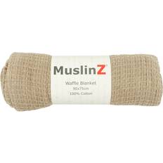 100% Cotton Receiving Blanket Taupe