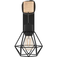 Eglo Townshend Vägglampa Bredd 14 cm Svart Vägglampa