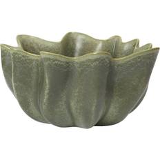 Green Serving Bowls ferm LIVING Nium Large Dark Sage Serving Bowl 36cm