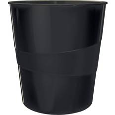 Recycle Waste Paper Bin Black