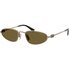 Miu Miu Herr Solglasögon Miu Miu MUA52S 26C09Z Metall Solglasögon - Brun