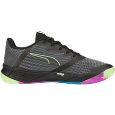 Svarta - Unisex Handbollsskor Puma Accelerate Turbo Nitro II M - Black/Fizzy Light/Ocean Dive/Festival Fuchsia