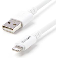 StarTech USB A 2.0 - Lightning M-M White 3m