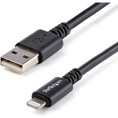 StarTech USB A 2.0 - Lightning M-M Black 3m