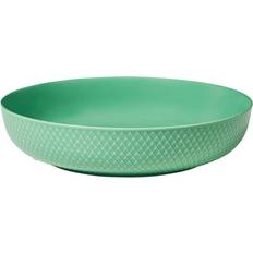 Lyngby Porcelæn Rhombe Color Serveringsskål Ø28 cm Grøn Serveringsskål 28cm 2.85L
