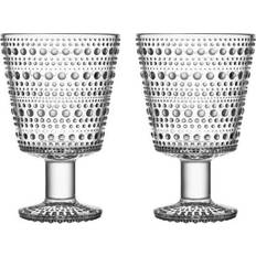 Vandglas på fod Iittala Kastehelmi Drikkeglas 26cl 2stk