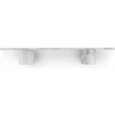 Marbles Shelves Normann Copenhagen Stone White Marble Wall Shelf 18cm