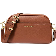 Michael Kors Jet Set Small Leather Camera Crossbody Bag - Brown