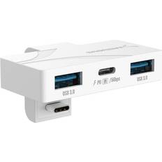 USB Type-C 3-Port Gaming Hub