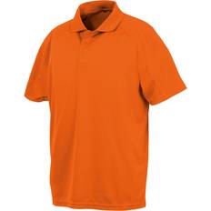 Orange - Unisex Polotrøjer Spiro Performance Aircool Polo - Fluorescent Orange