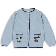 Konges Sløjd Överdelar Konges Sløjd Alexa Knit Cardigan Stickad - Blue Dimm