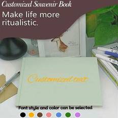 Shein Custom Wedding Guest Book 100 Blank Pages