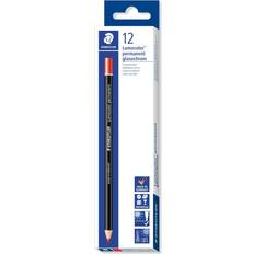 Staedtler Coloured Pencils Staedtler Lumocolour Permanent Glasochrom Pencil Red 12pcs