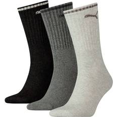 Randiga - Unisex Underkläder Puma Crew Sock Stripe 3-pack - Black/Grey