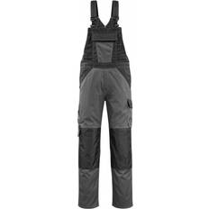 Herre - Slidstærk Kedeldragter Mascot 15769-330 Leeton Bib & Brace - Dark Anthracite/Black