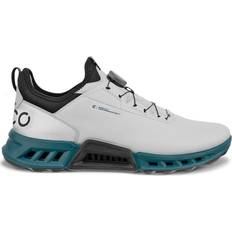 Ecco Golf Shoes ecco Biom C4 Hybrid BOA Gore-Tex Spikeless Golf Shoes - White/Bay Green