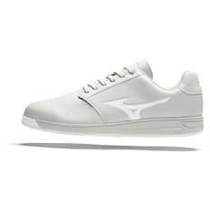 Grøn - Herre Golfsko Mizuno G-Style Golf Shoes Harbor - Mist/White