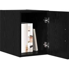 Vægskabe på Black Friday tilbud vidaXL Vægmonteret Sort Eg 30 x 42.5 x 40 cm Vægskab