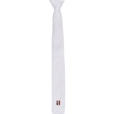 Slips på tilbud Kingsland Classic Herre Slips Met Clips - Hvid