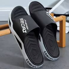 Men Flip-Flops Temu Men's Graphic Flip-flops Non-slip Eva Sandals - Men's Comfortable