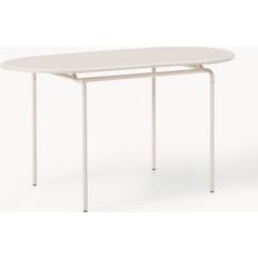 Ovalt Havemødebord Kumi 140 x 70 cm