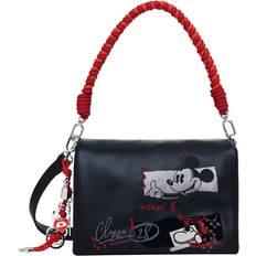 Desigual Skuldertasker Desigual Skuldertaske Uld Mickey Rock - Sort