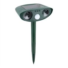 Ultrasonic Animal Repeller Solar Charge IR