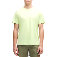 Lululemon Herr Överdelar Lululemon Mile Maker Run Crew Leichtes Kurzarm Laufshirt - Lemongrass