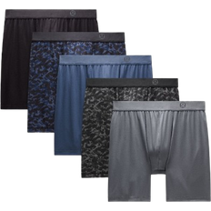 Lululemon Always In Motion Lange Boxershorts 5er-Pack - Thawed Camo Mini Wp Traverse Grey Nightmoth