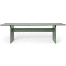 ferm LIVING Rink Large Green Tea Dining Table 90x240cm